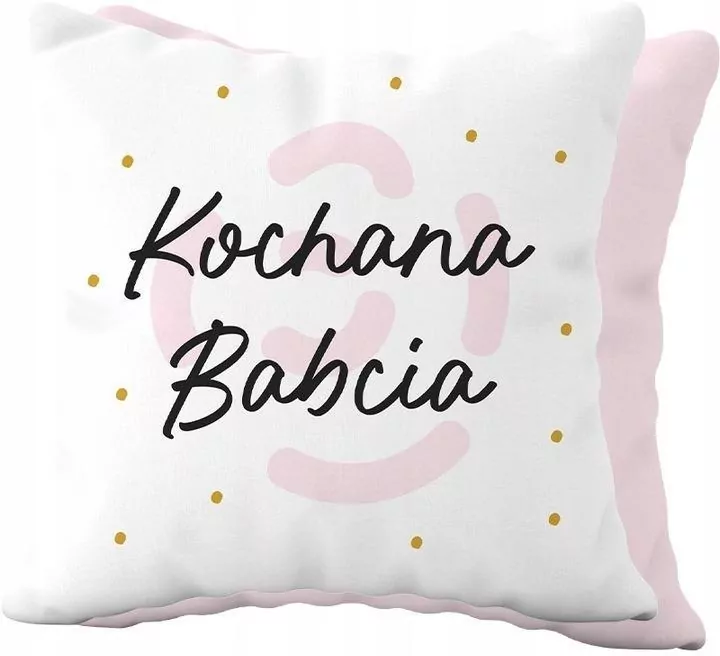 Poduszka prezentowa dla Babci - Kochana Babcia - tantis.pl