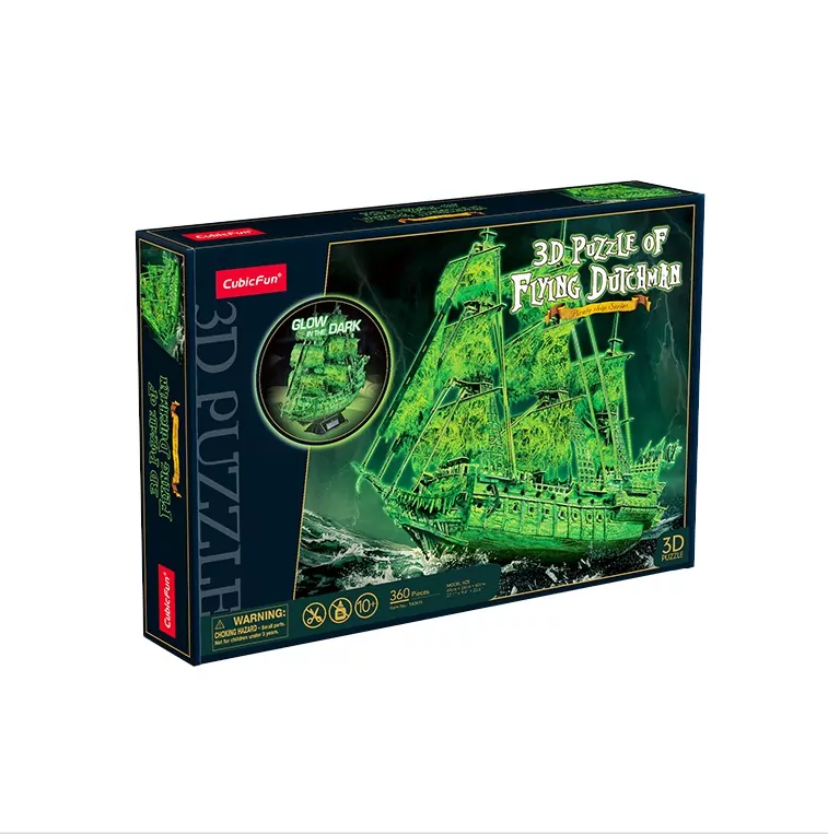 Puzzle 3D. Latający Holender - tantis.pl