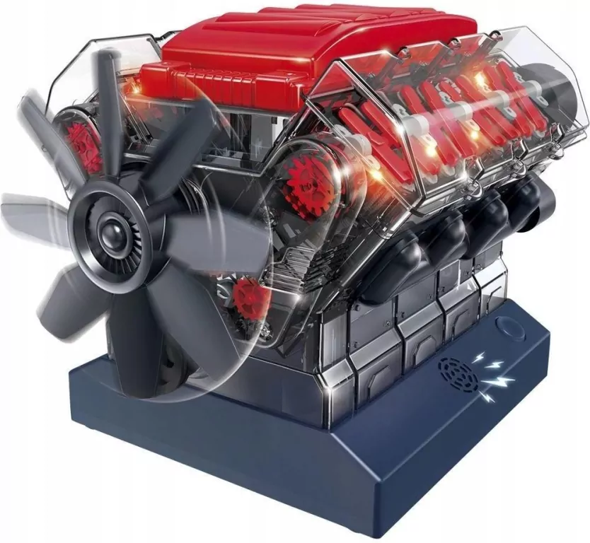 Model silnika V8 - tantis.pl
