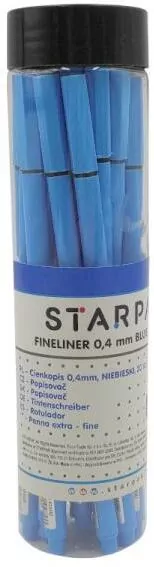 Cienkopis niebieski 0,4mm tuba STARPAK cena za - tantis.pl