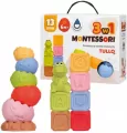 Klocki sensoryczne Zestaw Montessori - tantis.pl