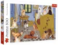 Puzzle 500 Pokój van Gogha Psia Rewolucja TREFL - tantis.pl