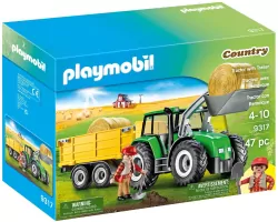 Playmobil Country. Traktor z przyczepą. 9317