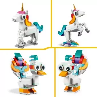 LEGO® Creator. Magiczny jednorożec. 31140 - tantis.pl