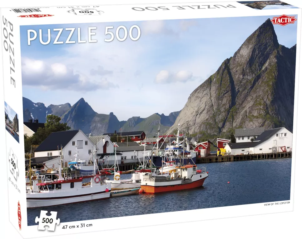 Tactic. Puzzle 500. View of the Lofoten - tantis.pl