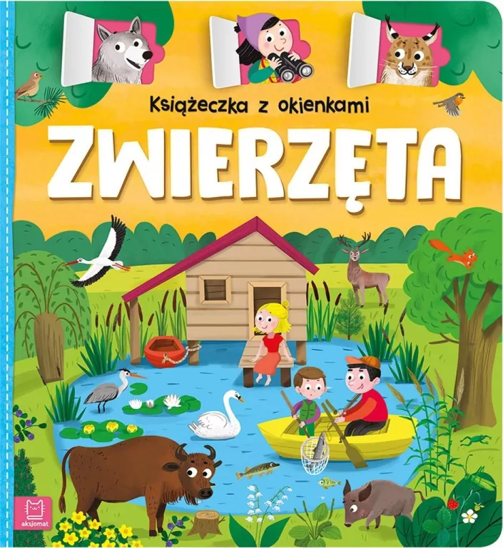 Zwierzęta. Książeczka z okienkami - tantis.pl