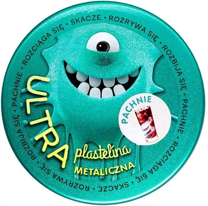 Ultra Plastelina Pachnąca metaliczna zielona - tantis.pl