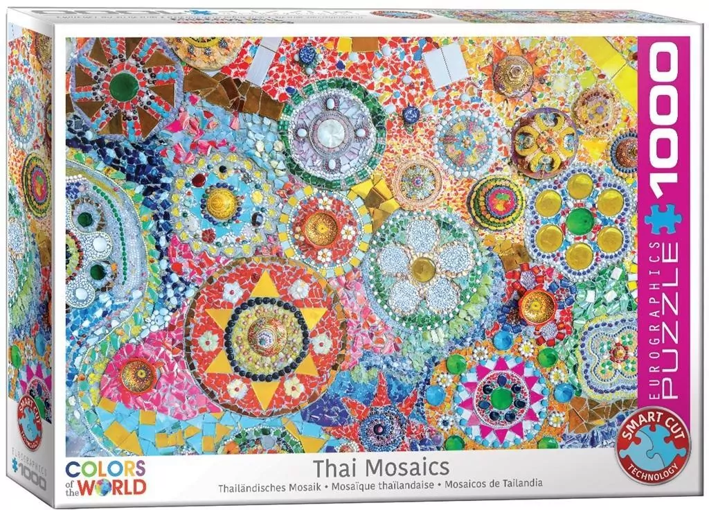 Puzzle 1000. Thailand Mosaic - tantis.pl