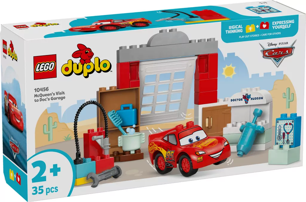 LEGO® Duplo. Wizyta McQueena w warsztacie Wójta 10456 - tantis.pl