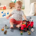 Little People Traktor Opieka nad zwierzątkami - tantis.pl