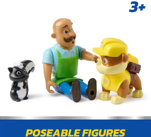Psi Patrol zesatw figurek Rubble - tantis.pl