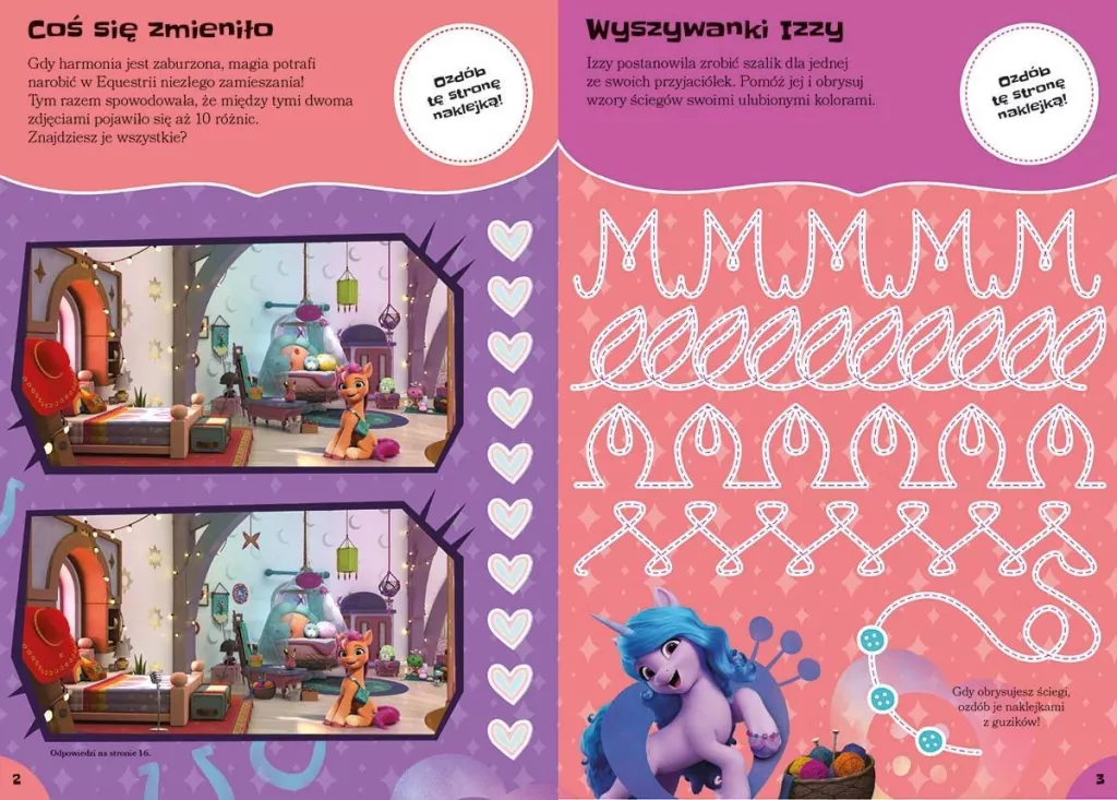My Little Pony. Nowe pokolenie. 100 naklejek - tantis.pl