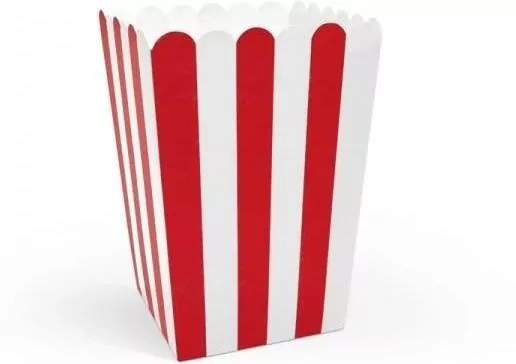 Pudełka na popcorn 7x7x12,5cm - tantis.pl