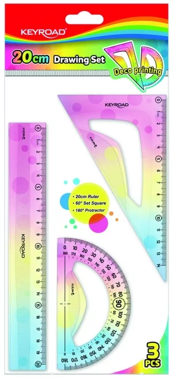 Zestaw geometryczny 20cm Mix - tantis.pl