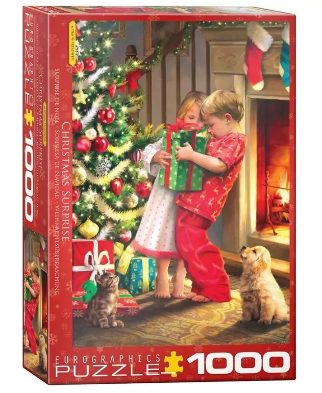 Puzzle 1000 Chistmas Surprise by Simon Tread 6000-5640 - tantis.pl