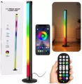 Lampa Podłogowa LED narożna stojąca RGB muzyczna - tantis.pl