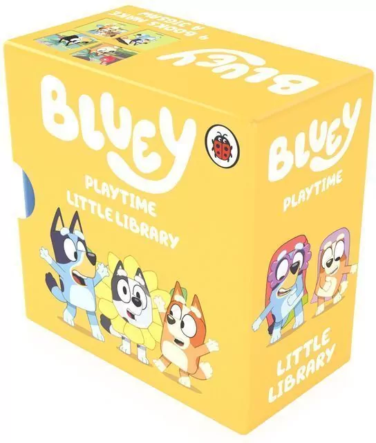Bluey: Bluey Playtime Little Library - tantis.pl