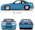Jada F&F 1989 Ford Mustang GT 1:24 - tantis.pl