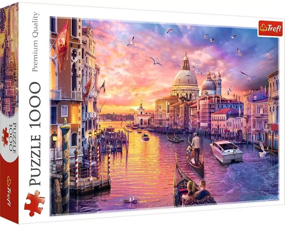 Puzzle 1000 Uroki Wenecji TREFL - tantis.pl