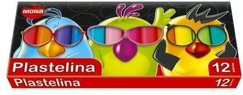 Plastelina 12 kolorów. Mona - tantis.pl