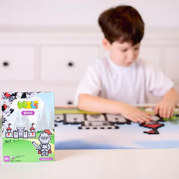 Klocki Meli Minis Castle 2w1 500 elementów - tantis.pl