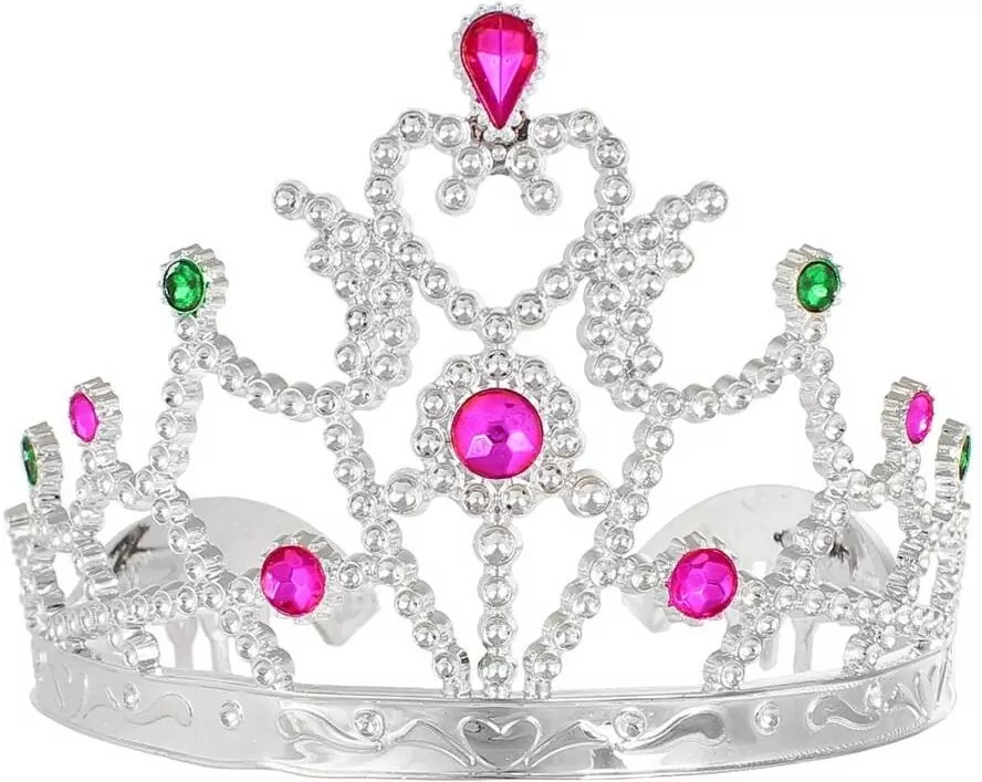 Diadem księżniczki z kolorowymi kamykami - tantis.pl