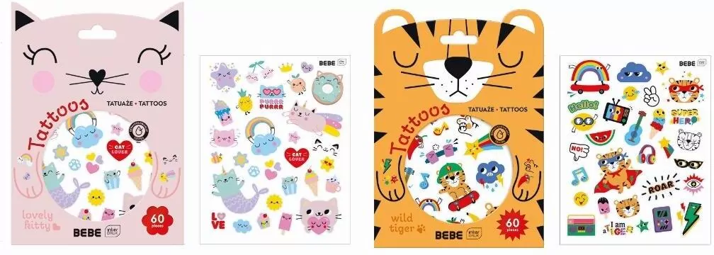 Tatuaże dla dzieci Bebe Friends - tantis.pl