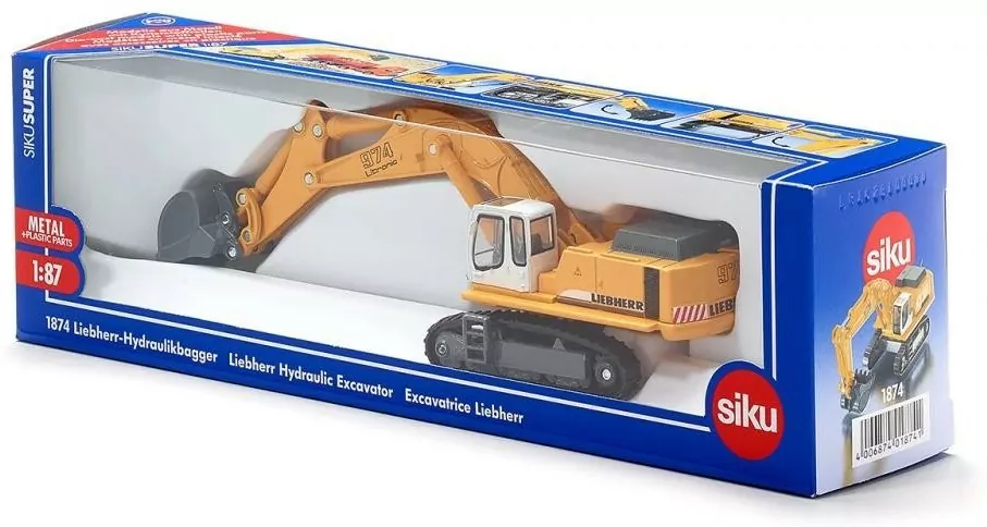Koparka hydrauliczna na gąsienicach. Siku Super - tantis.pl