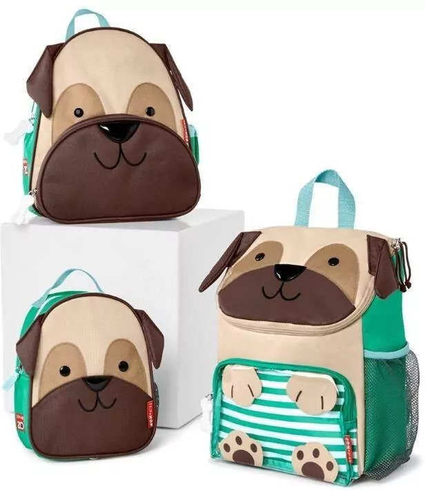 Plecak Junior Zoo Mops - tantis.pl