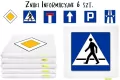 Poduszki Znaki Drogowe 3cm 6szt - tantis.pl