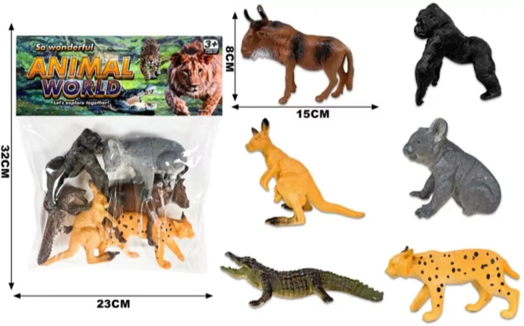 Zwierzątka safari polybag - tantis.pl