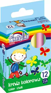 Kreda kolorowa. 12 kolorów - tantis.pl