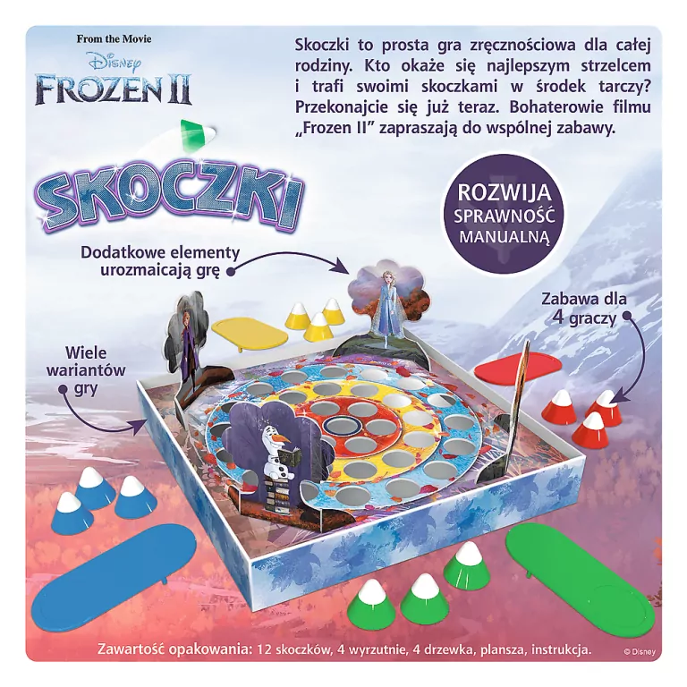 Skoczki Frozen 2 - tantis.pl