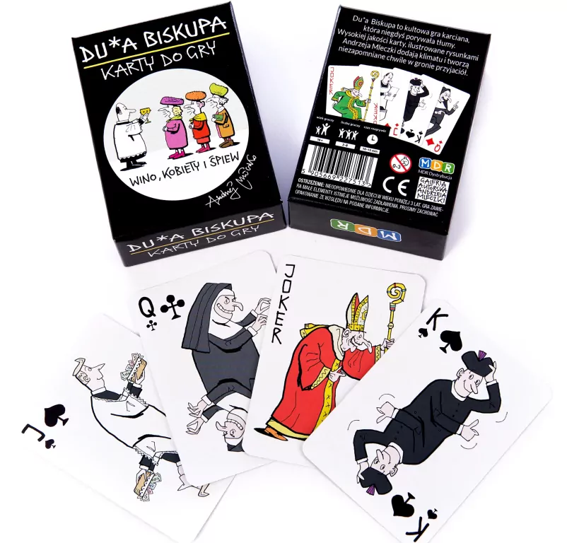 Dupa Biskupa: Karty do gry - tantis.pl