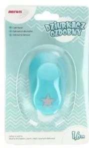 Dziurkacz ozdobny. Gwiazda 1,6cm, mix - tantis.pl