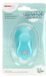 Dziurkacz ozdobny. Gwiazda 1,6cm, mix