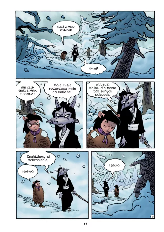 Usagi Yojimbo T.6 Lód i śnieg - tantis.pl