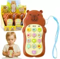 Telefon interaktywny Kapibara brązowy - tantis.pl
