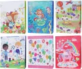 Torebka ozdobna 51x72x18cm szerokie dno mix. 1 sztuka - tantis.pl
