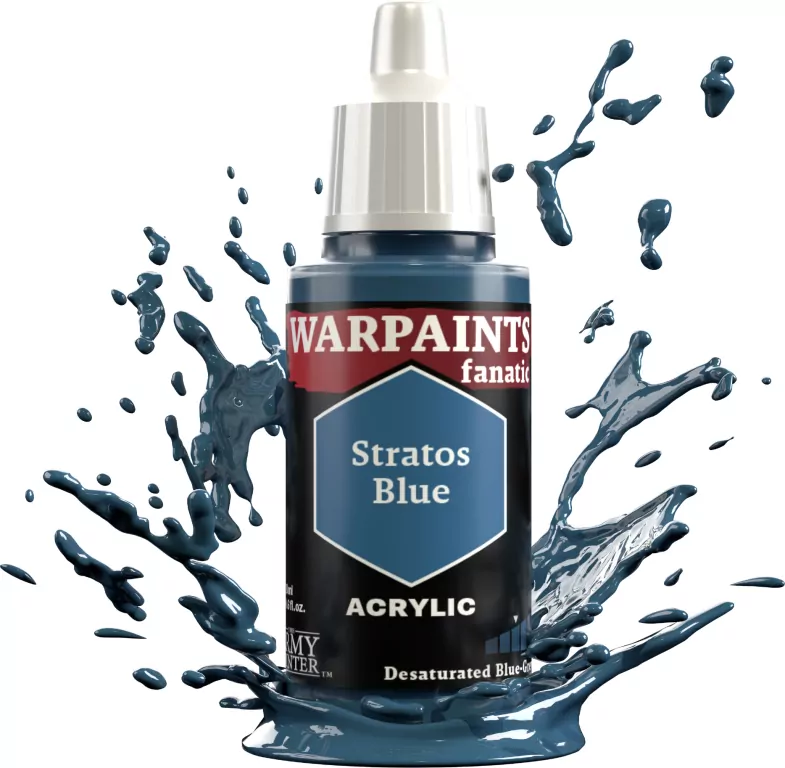 The Army Painter: Warpaints - Fanatic - Stratos Blue - tantis.pl