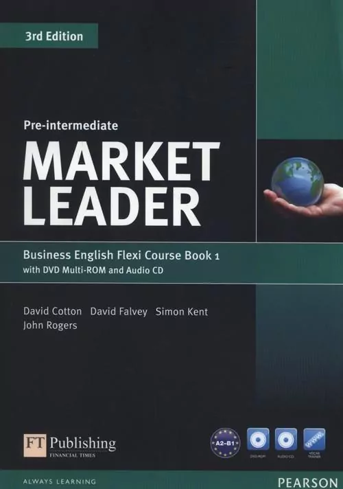 Market Leader Pre-Intermediate Flexi Course Book 1 +CD +DVD - tantis.pl