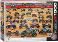 Puzzle 1000 Monster Jam Truck Lineup 6000-5944 - tantis.pl
