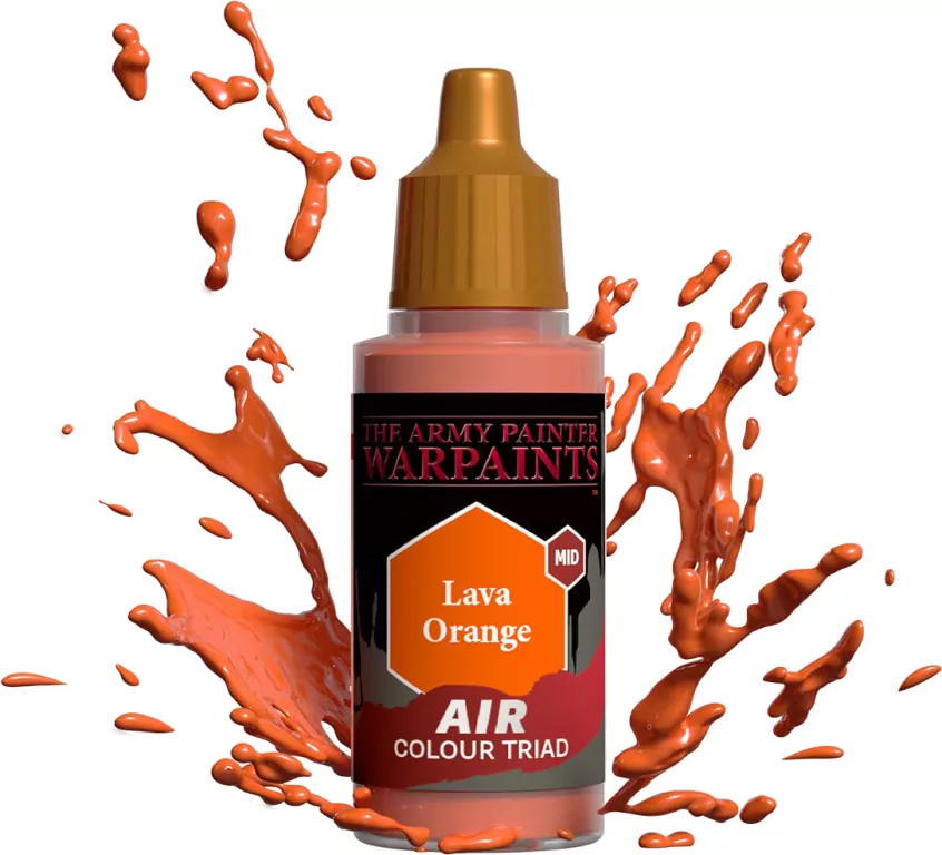 The Army Painter: Warpaints Air - Lava Orange - tantis.pl