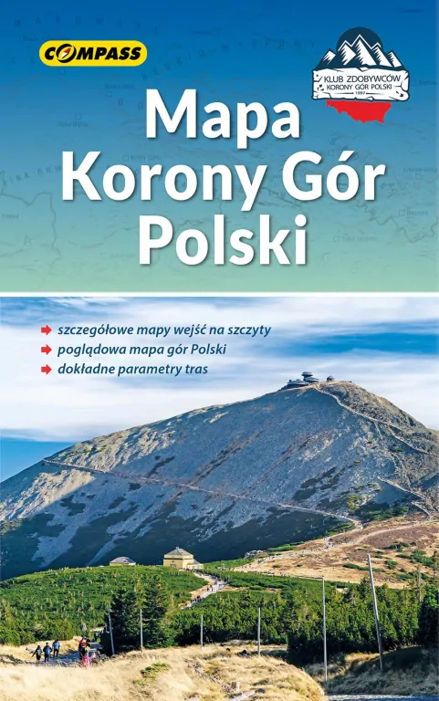 Mapa Korony Gór Polski - tantis.pl