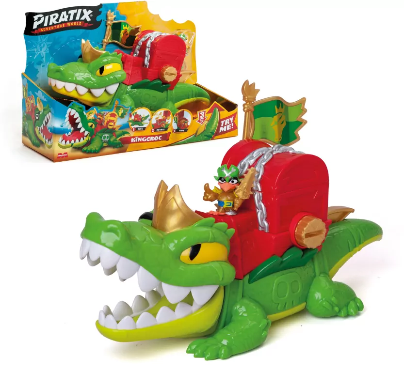 Piratix King Croc + figurka - tantis.pl