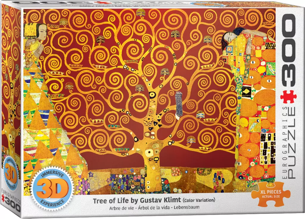 Puzzle 300 3D. Tree of Life by Klimt - tantis.pl
