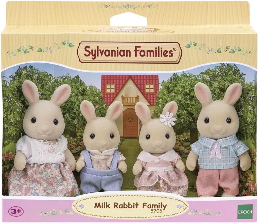 Rodzina biszkoptowych królików. Sylvanian Families - tantis.pl