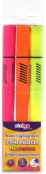 Zakreślacze trójkątne neon STRIGO