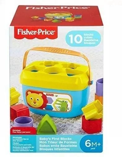 Pierwsze klocki malucha. Fisher-Price - tantis.pl
