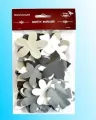 Kwiatki czarno-szaro-białe - tantis.pl